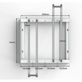 Parc à vélos espace public 1+1 vélos