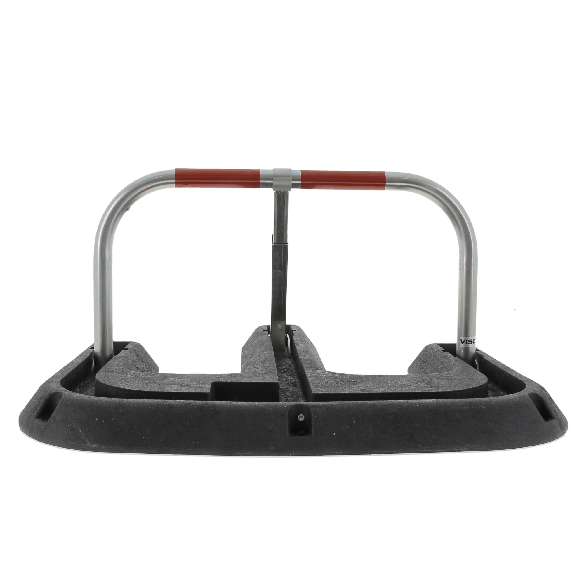 Parking hoop with key and protective structure