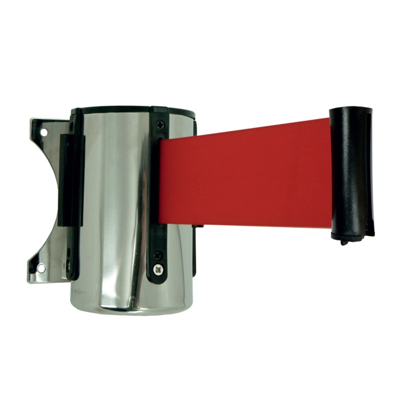 2m wall-mounted strap retractor