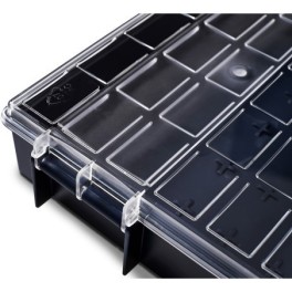 Storage case with removable compartments