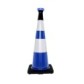 Coloured weighted cone 90 cm