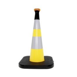 Coloured weighted cone 90 cm