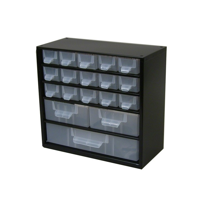 Metal locker with drawers