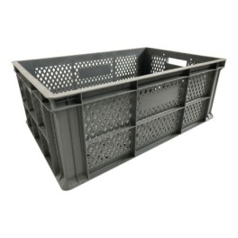 Perforated Euronorm crate