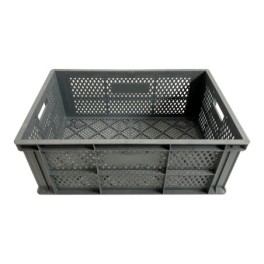 Perforated Euronorm crate