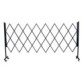 Extendable steel safety barrier