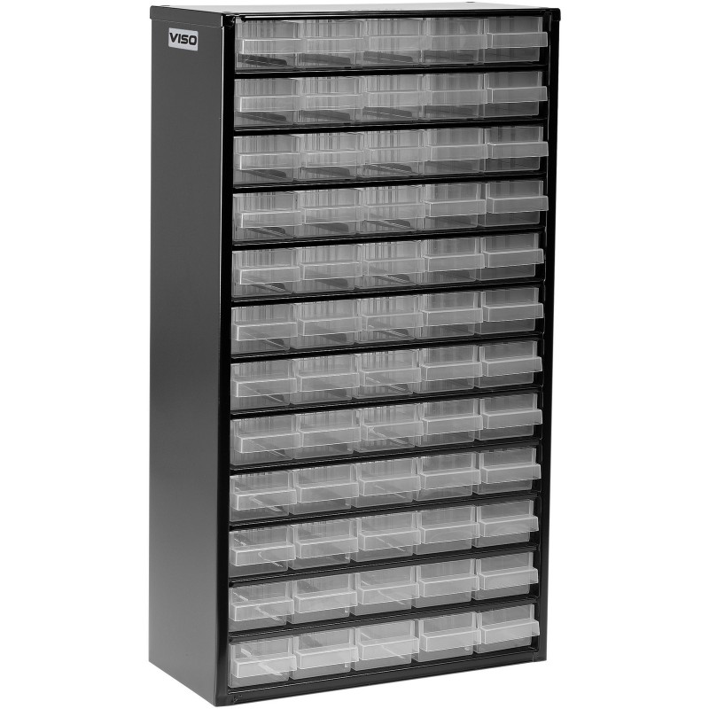 Metal locker with drawers