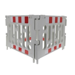 Polypropylene safety barrier