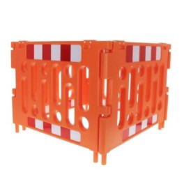 Polypropylene safety barrier
