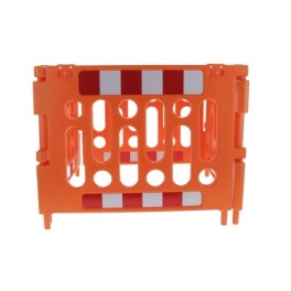 Polypropylene safety barrier