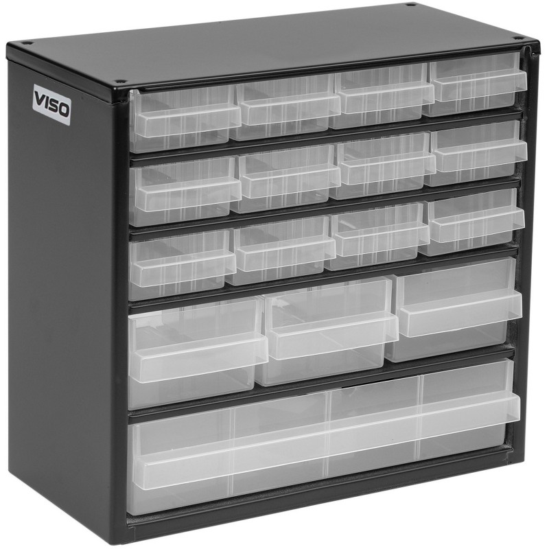 Metal locker with drawers