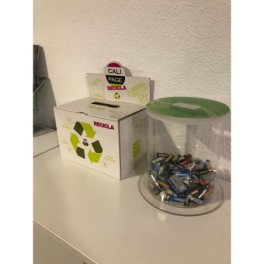 Collecteur de piles usagées