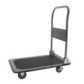 Professional trolley with foldable handle
