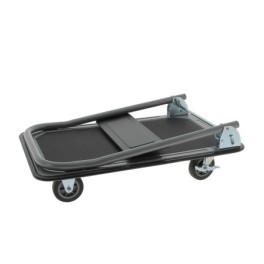 Professional trolley with foldable handle