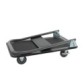 Professional trolley with foldable handle