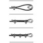 Steel wire rope clip