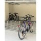 Bicycle rack for 5 bikes with hoops