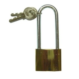 Parking hoop with padlock