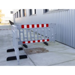 Barrière droite polypropylène 2 m