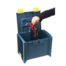 Support outil vertical pour caisson clipsable