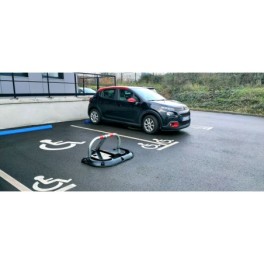 Arceau de parking avec structure à fixer ø60 mm
