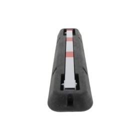 Foldable parking bollard with structure