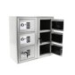 Locker for phones and personal belongings - 6 compartments