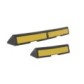 Black/Yellow wheel stop