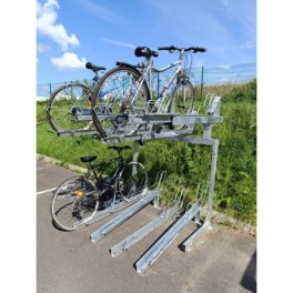 Double-Decker Bike Rack