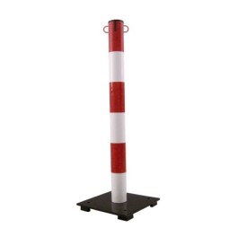 Poteau de balisage en acier 70 mm