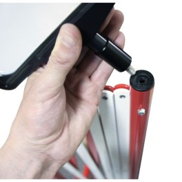 Barrière extensible acier 2,30 m
