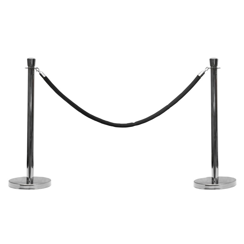 Steel rope post 1.6 m