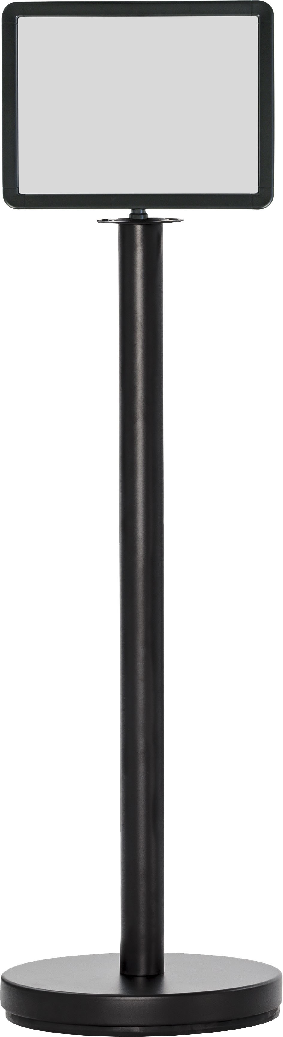 Fixed height information post