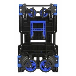 Combination trolley and foldable hand truck