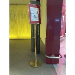 Fixed-height information post