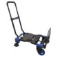 Combination trolley and foldable hand truck