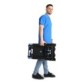 Combination trolley and foldable hand truck