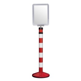 Fixed-height information post