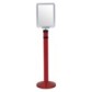 Fixed-height information post