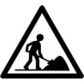 Sticker transparent avec pictogramme
