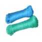 Colored polypropylene rope