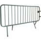 Galvanized crowd control barrier