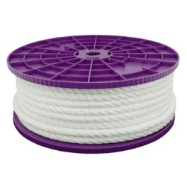 Cordage polypropylène blanc - bobine