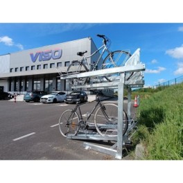 Double-Decker Bike Rack