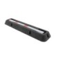 Foldable parking bollard with structure
