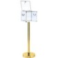Ballot box on a post for 500 to 1000 ballots