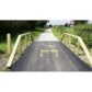 High-resistance spring-loaded parking bollard