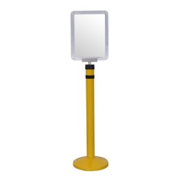 Fixed-height information post