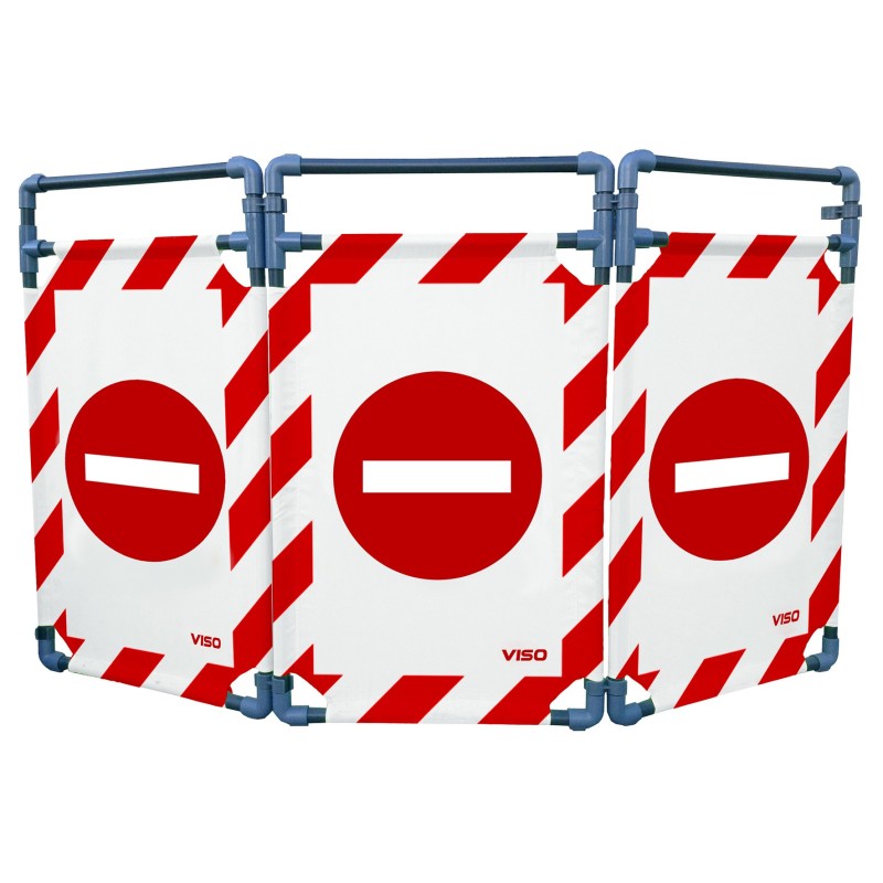Barrière d'intervention pvc 1000 mm