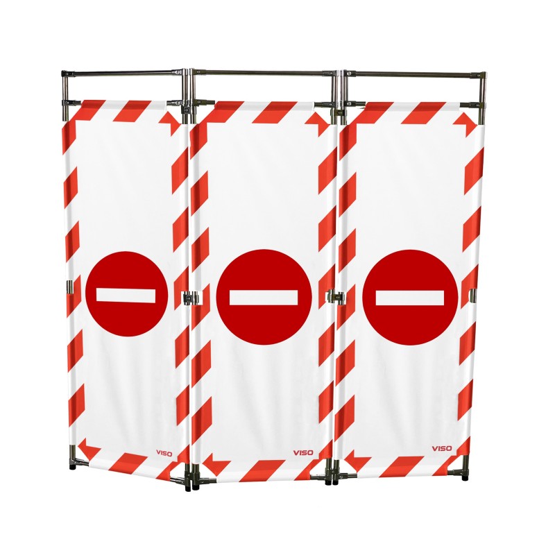 Intervention barrier - 3 panels